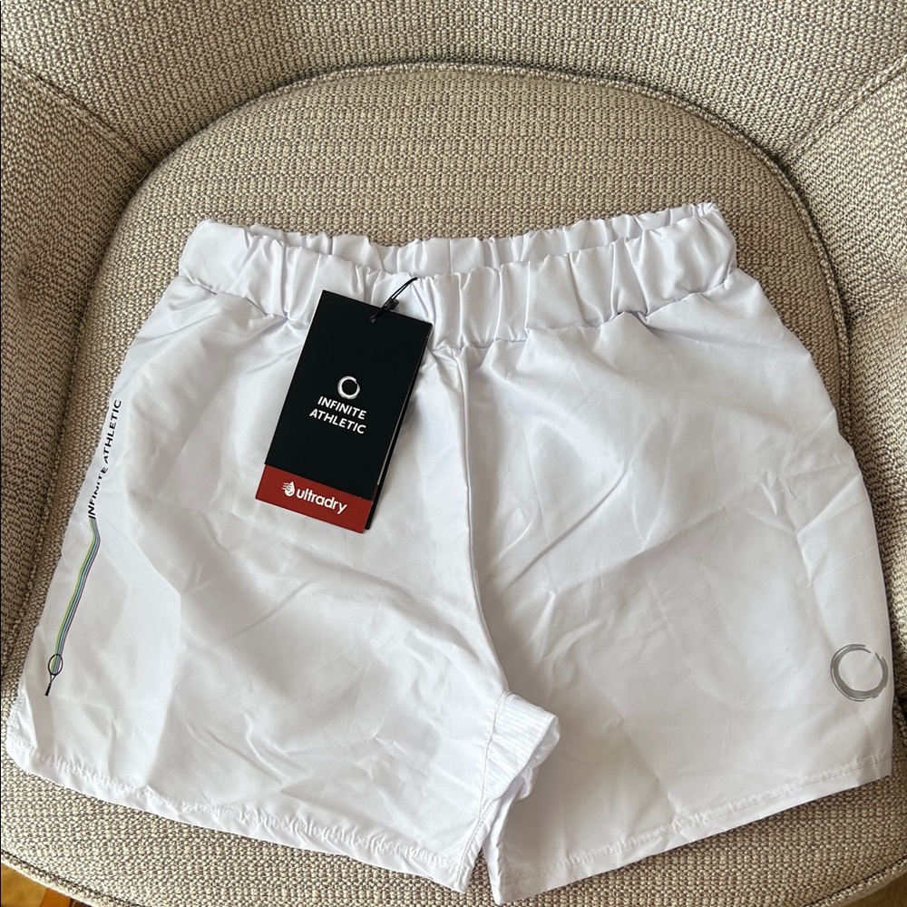 White Athletic Shorts